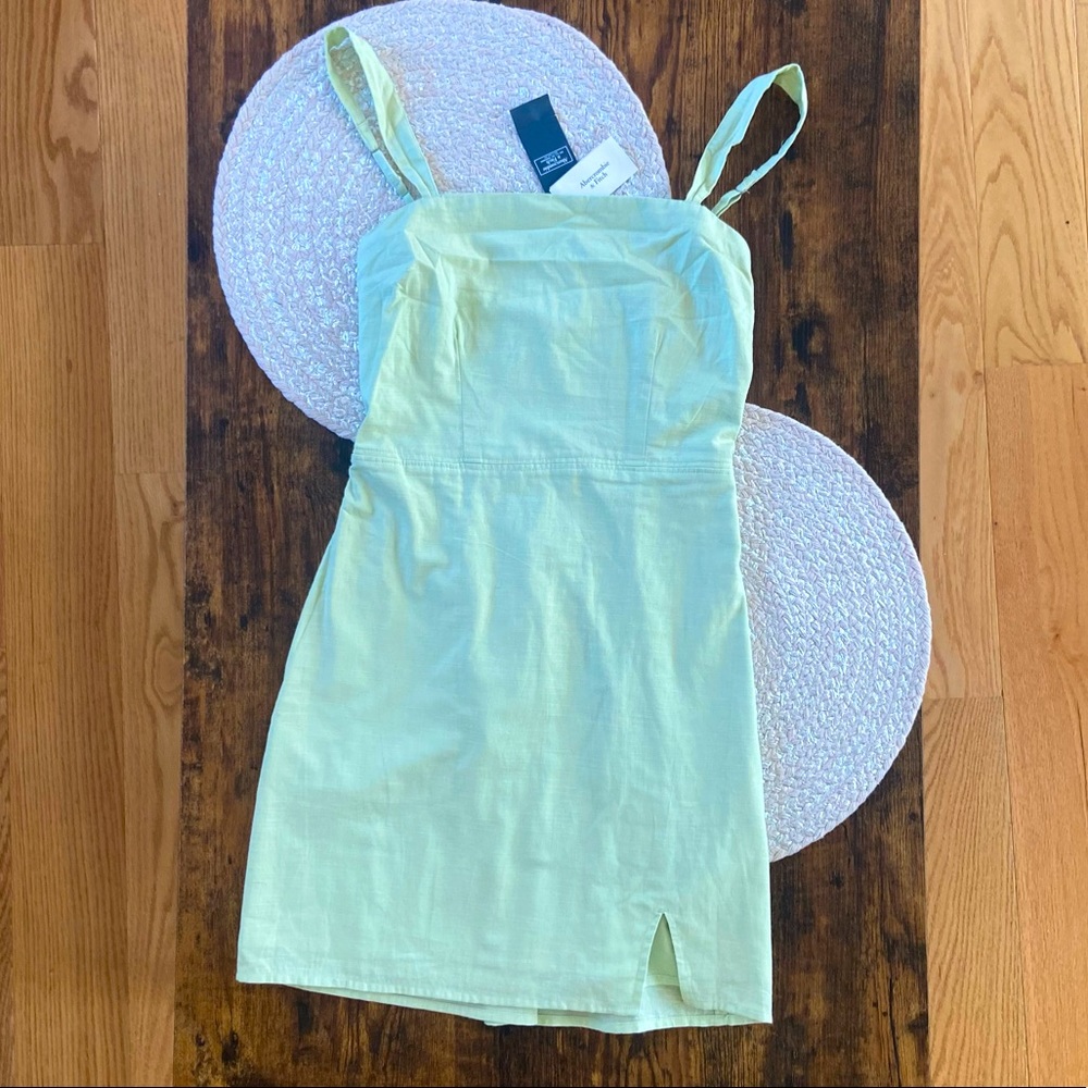 Abercrombie & Fitch, mini dress, size XS, mint green